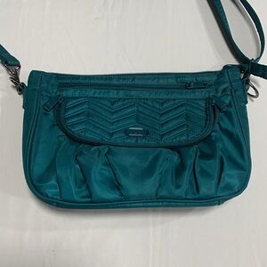 Lug Mambo Teal Crossbody Shoulder Bag